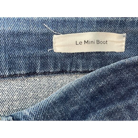 Frame Jeans Size 29 Le Mini Bootcut High Rise Hippie Western Boho Preppy - Picture 8 of 9